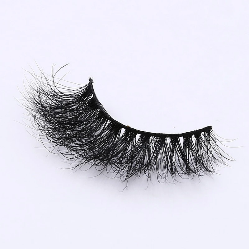 

1 Pair Handmade 3D Real Mink Hair Beauty Thick Long False Mink Eyelashes Fake Eye Lashes Sexy Eyelash Extension Natural Curling