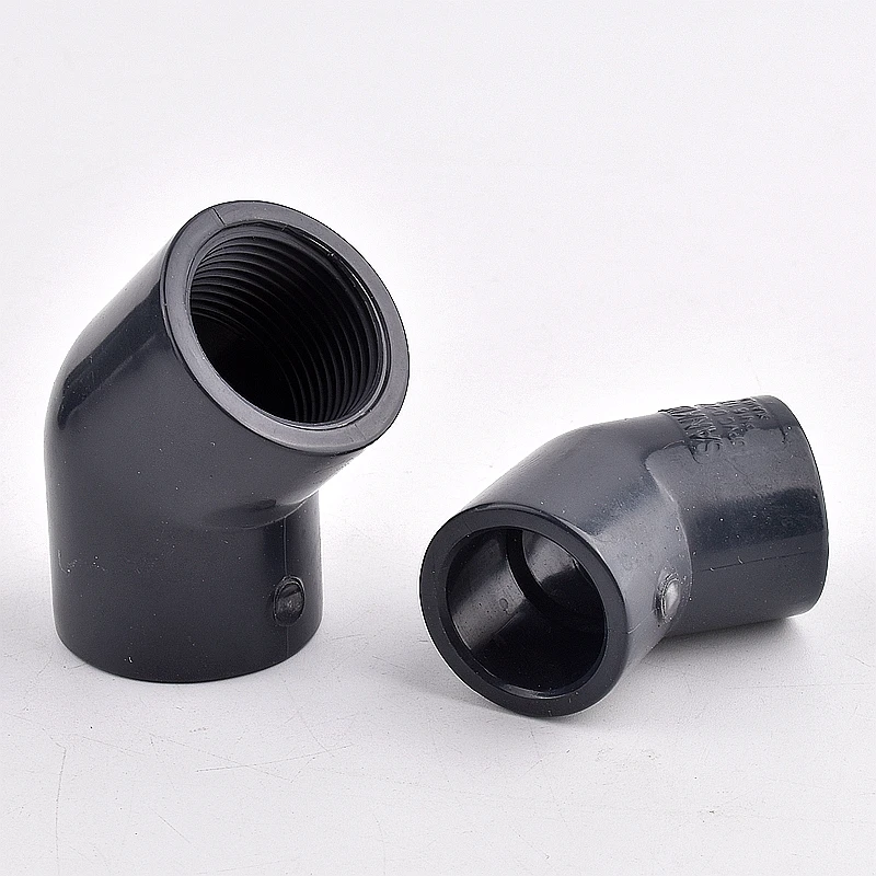 1/2 &quot~ 2&quot разъем для трубы из ПВХ с внутренней резьбой 45 градусов колено