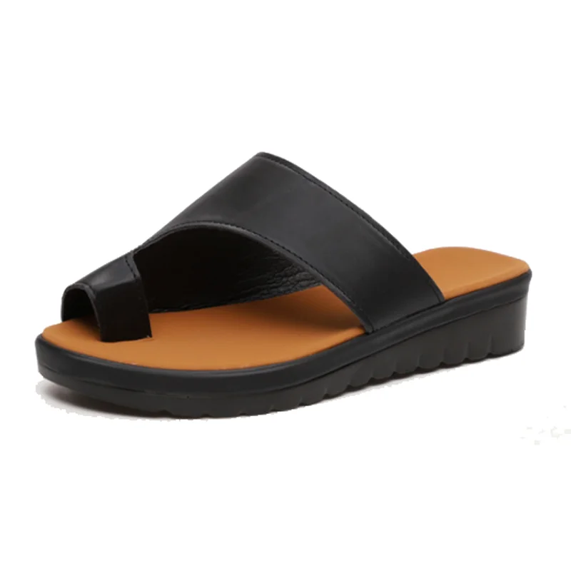 Сандалии женские Ортопедические из экокожи мягкие босоножки на плоской