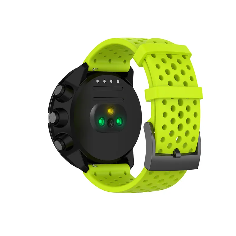50 шт. Открытый Спорт Силиконовые замена часы ремешок браслет для Suunto 9/Baro Suunto Spartan Спорт наручные часы HR D5