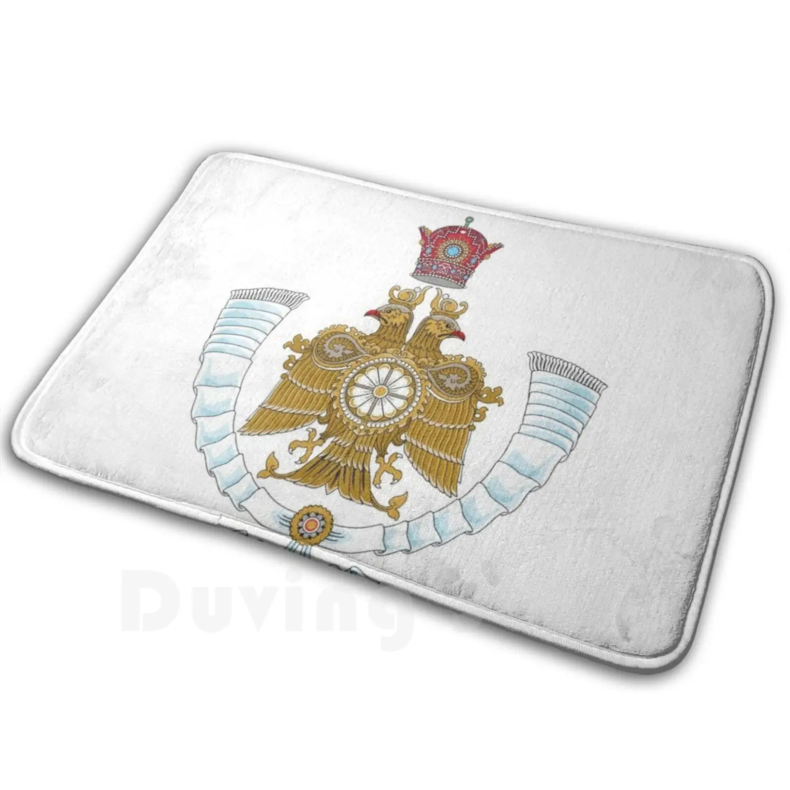 

Pahlavi Dynasty Persian Empire Carpet Mat Rug Cushion Soft Non-Slip Pahlavi Persian Imperial Persian Iran Coat Of Arm