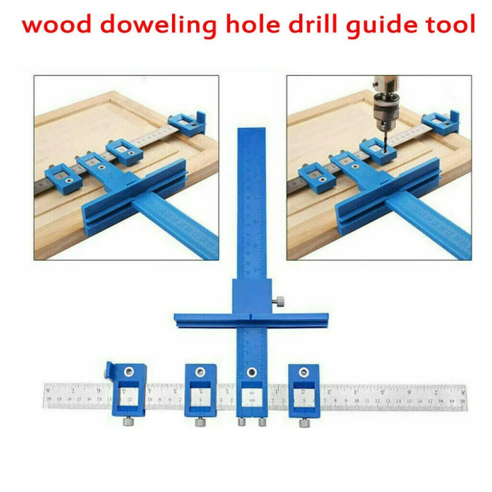 

Opener Drilling Guide Punch Stainless Steel Template Tool 1set Woodwork