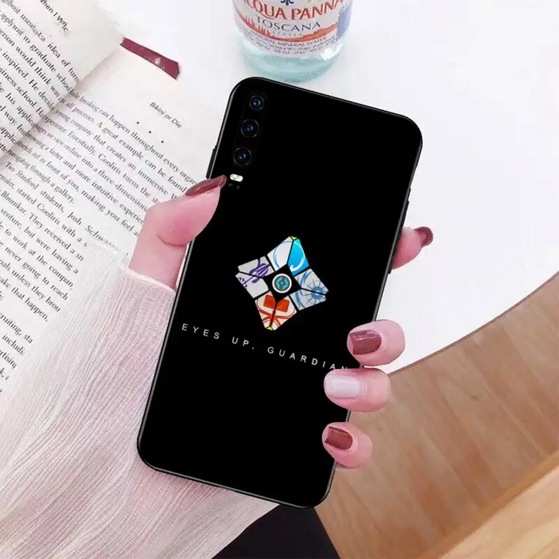 Мягкий черный чехол для телефона HPCHCJHM DESTINY GHOST Huawei Nova 6se 7 7pro 7se honor 7A 8A 7C Prime2019 |