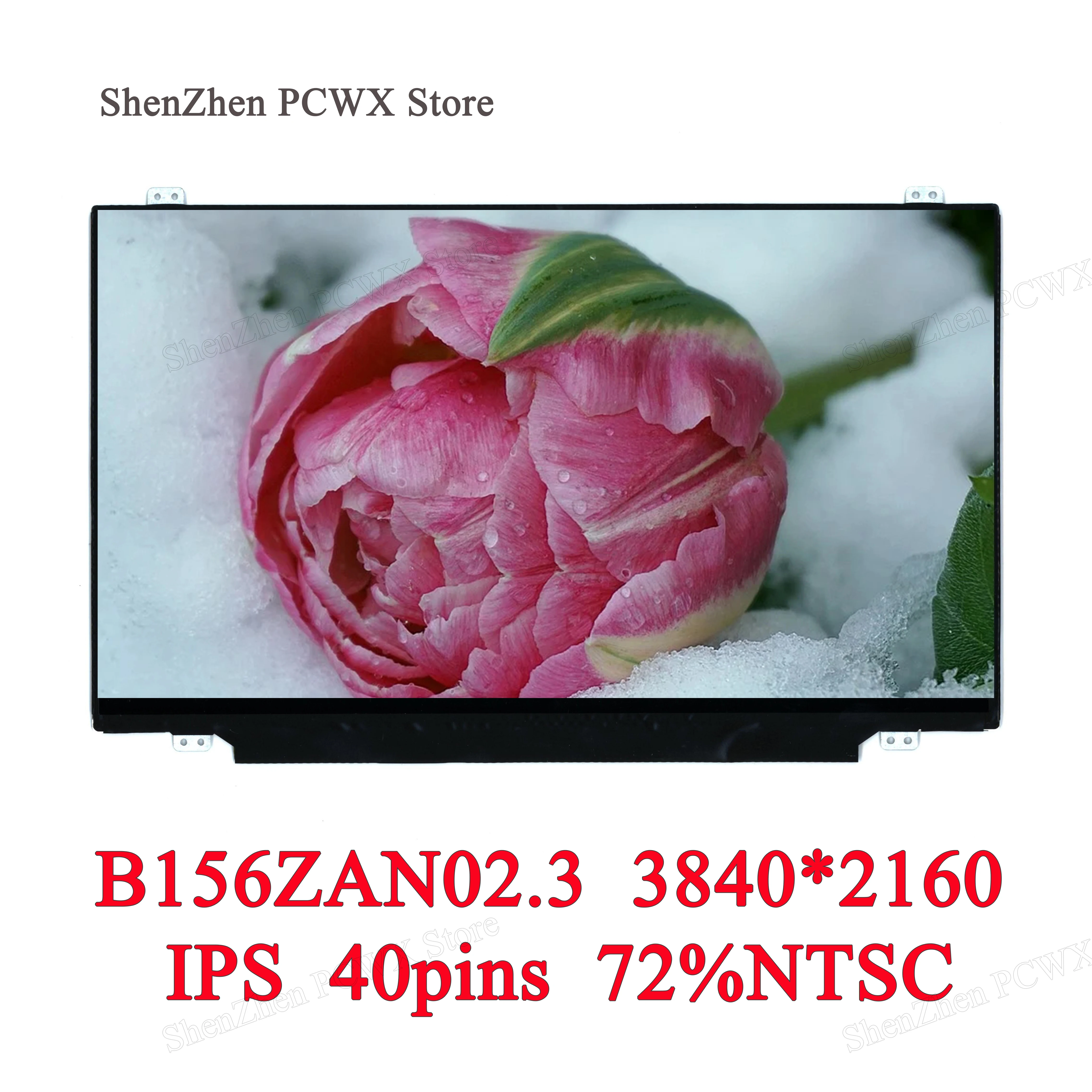 B156ZAN02.3 3840*2160 UHD 72% NTSC 40pin 15 6 ЖК экран для ноутбука оригинальный 100% тестирование