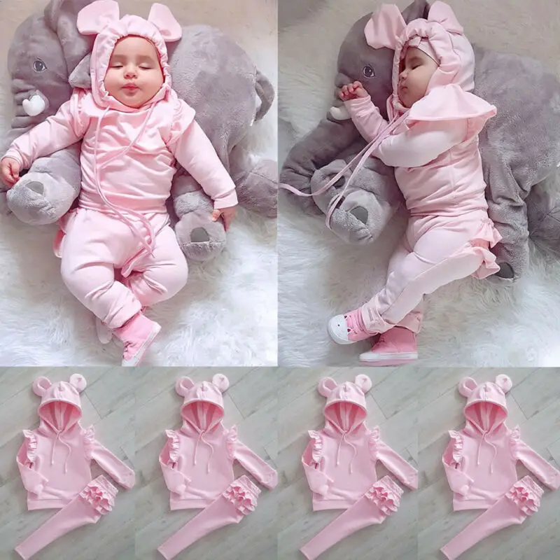 2019 брендовая Милая рубашка с длинными рукавами для новорожденных девочек топ