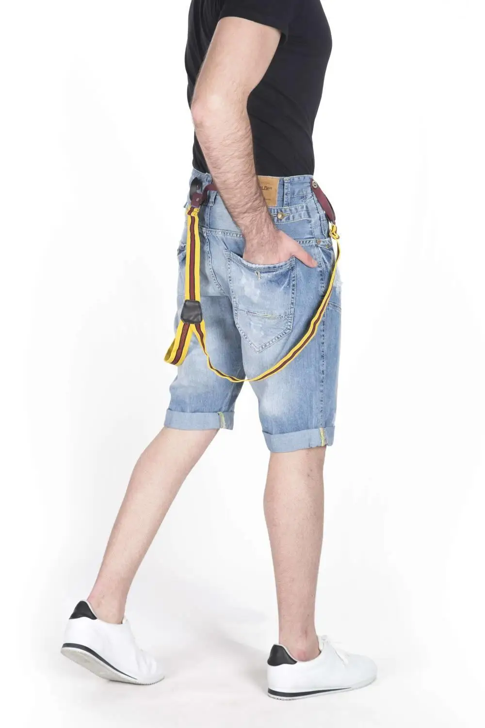 

Last Player Mens Strappy Jean Capri