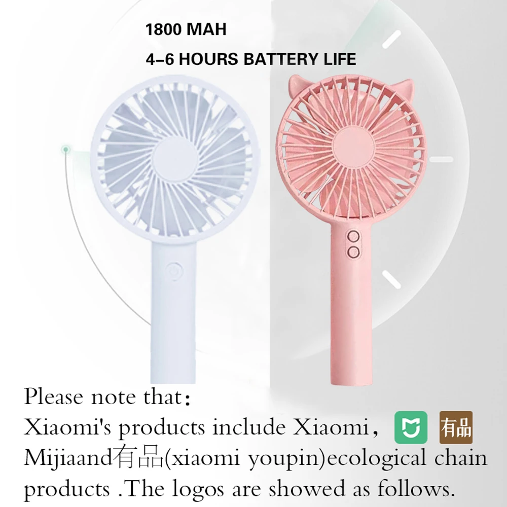 

mini Fan Portable for fans Handheld USB rechargeable fans Appliances Desktop Air Cooler Outdoor Travel hand Floor standing fan 5