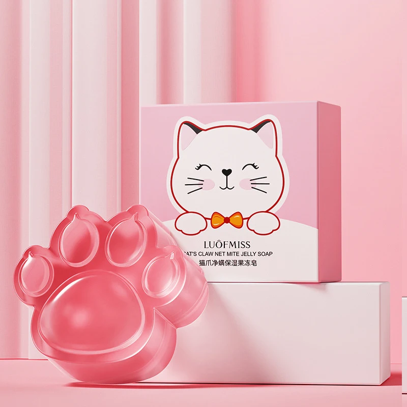 

Cat Claw Modeling Deep Gentle Cleansing Moisturizing Jelly Soap Facial Clean