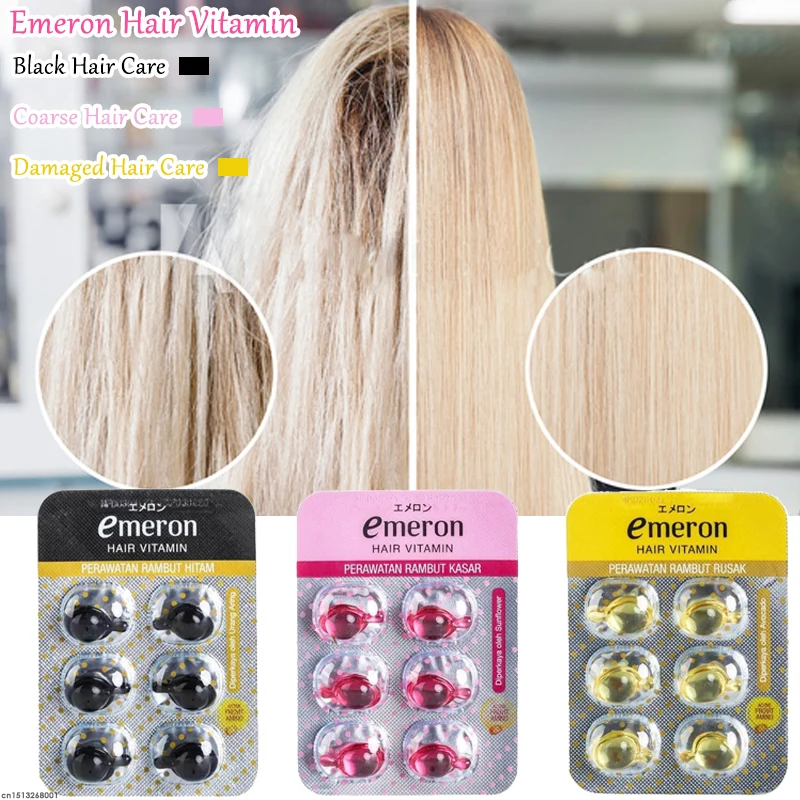 Emeron Волосы Витамин Pro Кератиновый комплекс масло гладкая шелковистая маска для