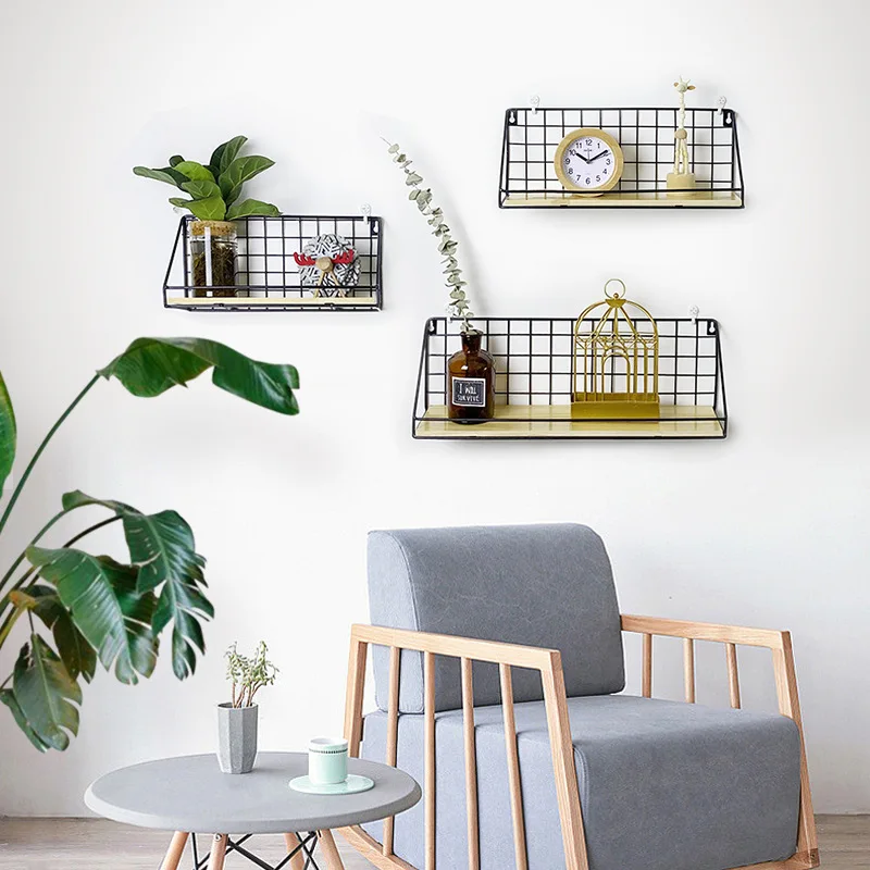 Нордическая Минималистичная креативная железная сетчатая разделительная