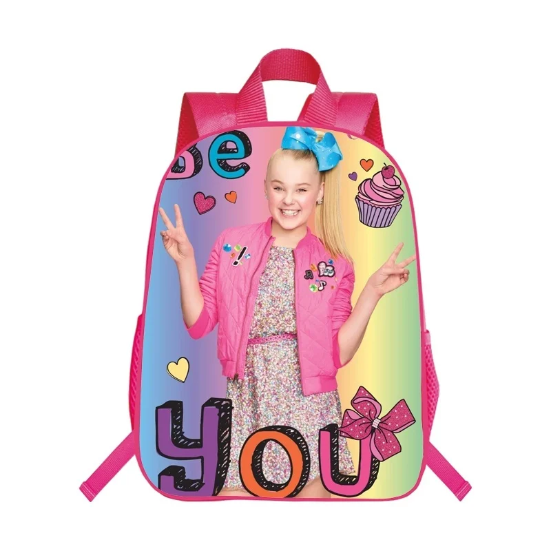 Рюкзак Jojo Siwa для девочек красивые школьные ранцы розового цвета подростков