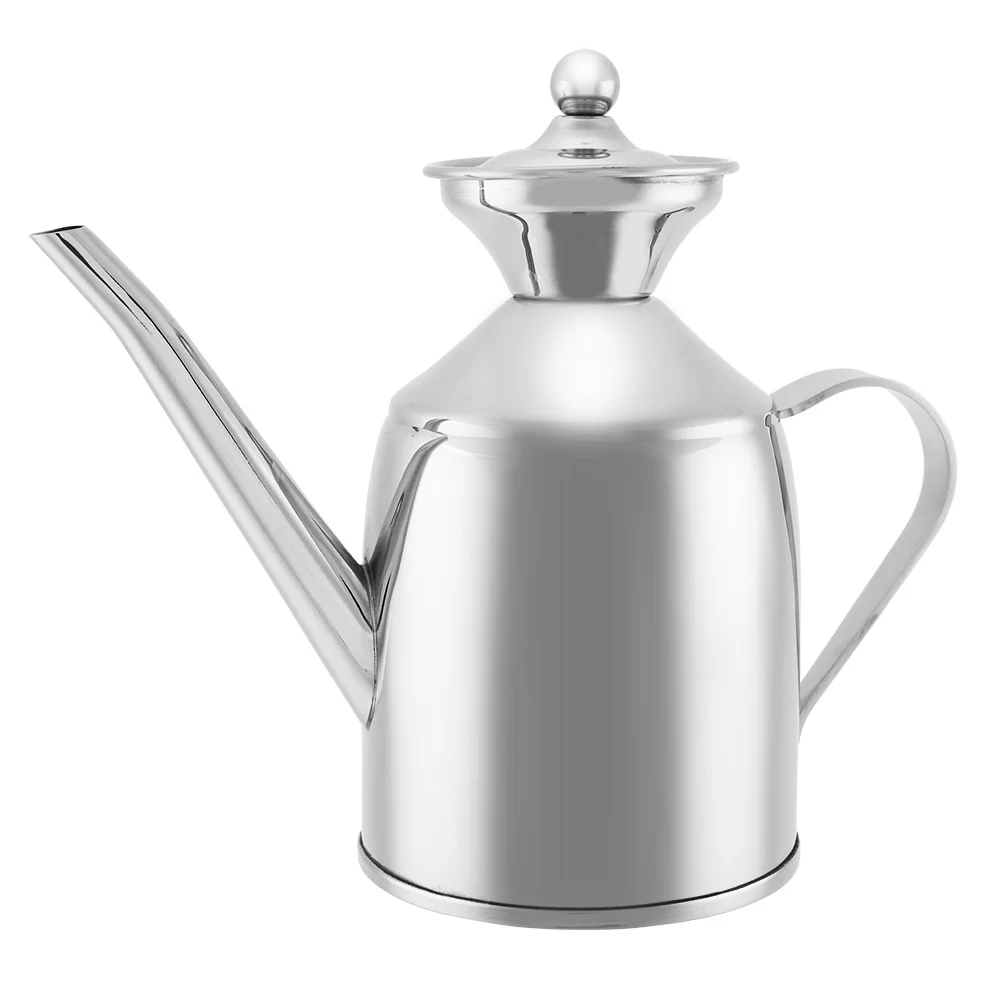 

With bottle of oil oil cruet oil and vinegar cruet stainless steel grill for home kitchen cooking