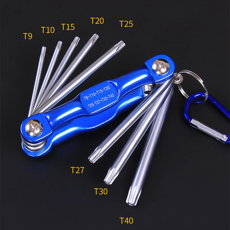 Портативный складной ключ набор шестигранные Trox разводной раздвижной гаечный