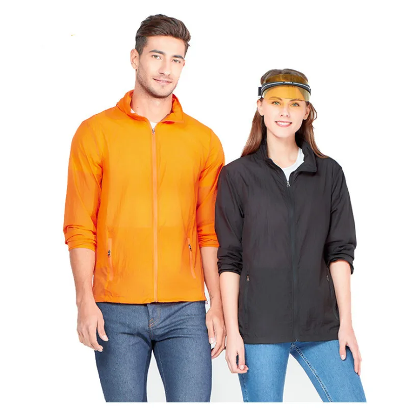 

Summer New Sun-Proof Clothing Windproof Waterproof Breathable Quick-Drying Ultra-Light Thin Windbreaker