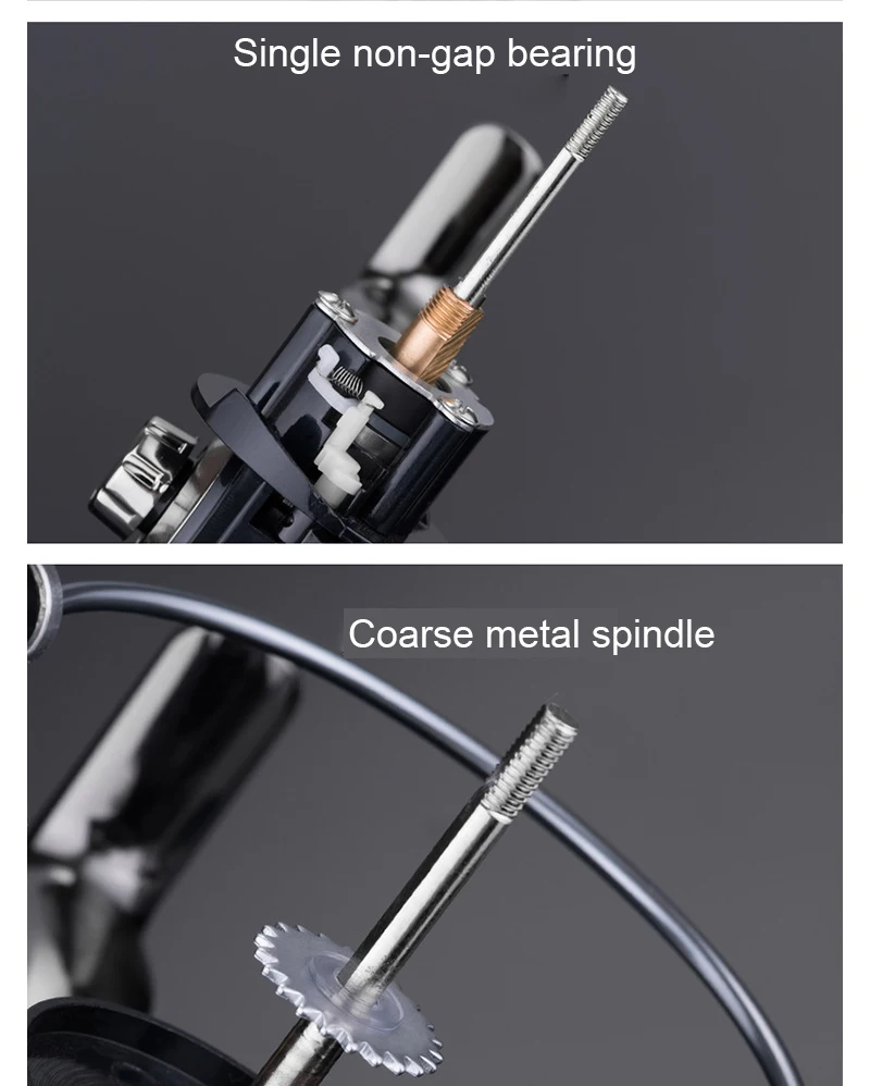 

High Quality 17+1 BB Fishing Reel 5.0:1 4.7:1 Gear Ratio High Speed Spinning Reel Carp Fishing Reels For Saltwater