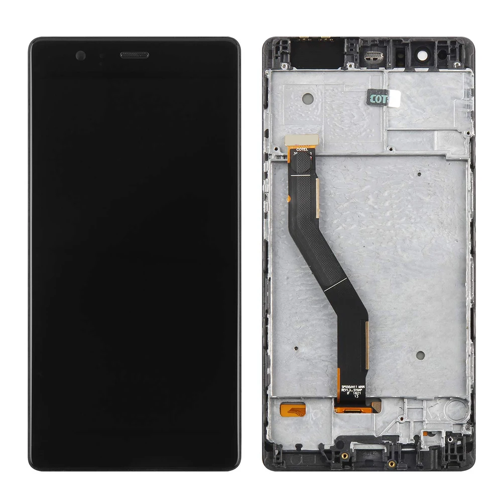 5 &quotЖК дисплей для HUAWEI P9 плюс Дисплей с корпусом запасные части Huawei ЖК кодирующий