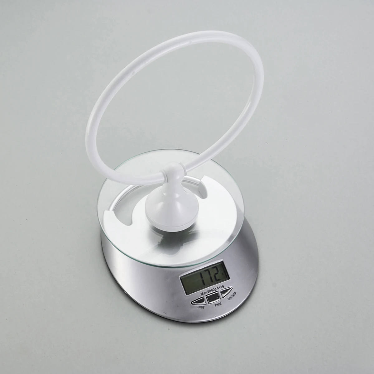 White Round Towel Ring Bathroom Antique Brushed Old Rack Hanging | Rings