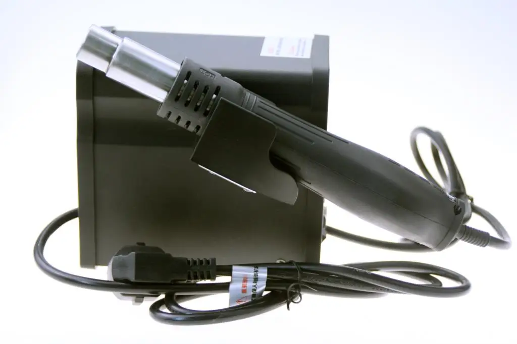 Электрический паяльник 2 в 1 с цифровым дисплеем Φ YIHUA 898BD + SMD горячим воздухом