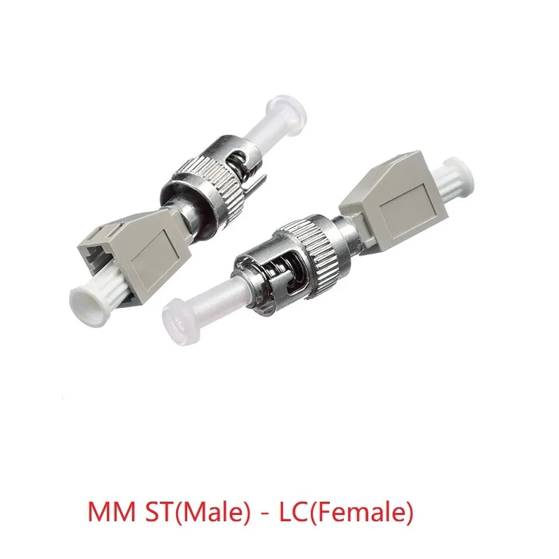 Fiber Adapter Connector ST Male-FC Female ST Male-SC Female Single-mode ST Male-LC Female Multi-mode Fiber Converter SM/MM