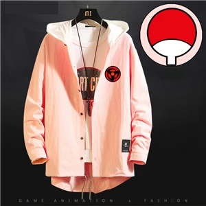 C Новинка Аниме Наруто Учиха Косплей-костюм SASUKE костюм Sharingan Тренч хлопковые худи Свитшот спортивная одежда с капюшоном свитер пальто Топ - Цвет: C