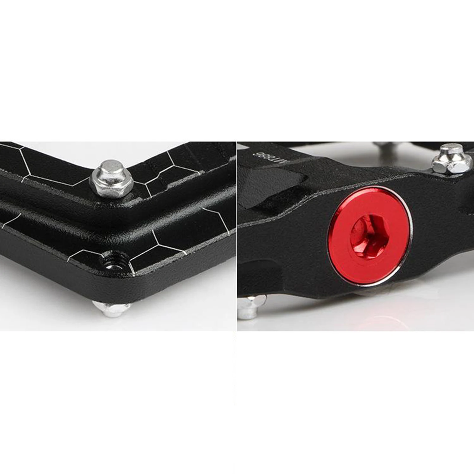 

Mountain Bike Pedals, 9/16' Road BMX Bearings Bike Pedals Platform Bicycle Flat Pedal Bicycle Repair Components Parts