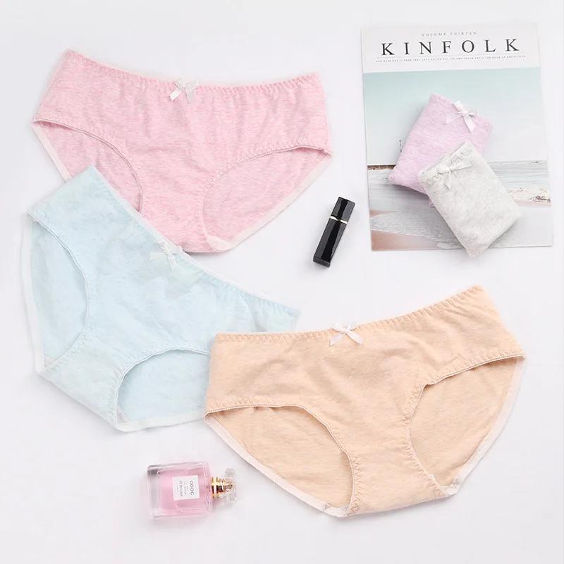 AIDEVER/женское хлопковое милое японское нижнее белье трусики модное мягкое удобное