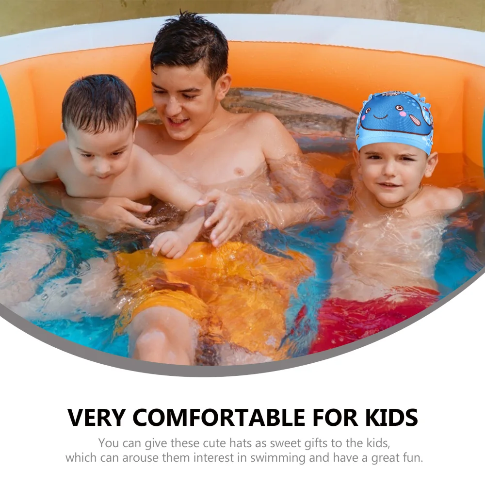 

5PCS Kid Swimming Cap Multi-functional Swimming Cap Premium Swimming Cap