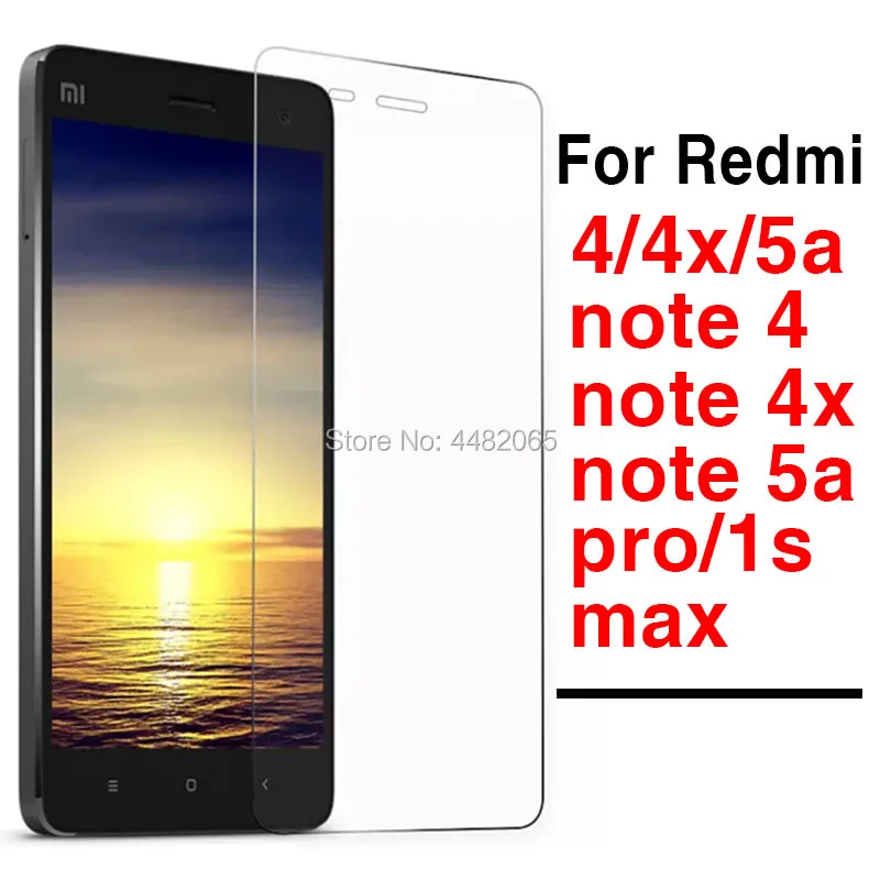 

Защитное стекло для xiaomi mi max, защитное закаленное стекло 9h для xiaomi redmi note 4x note 4 5a 1s