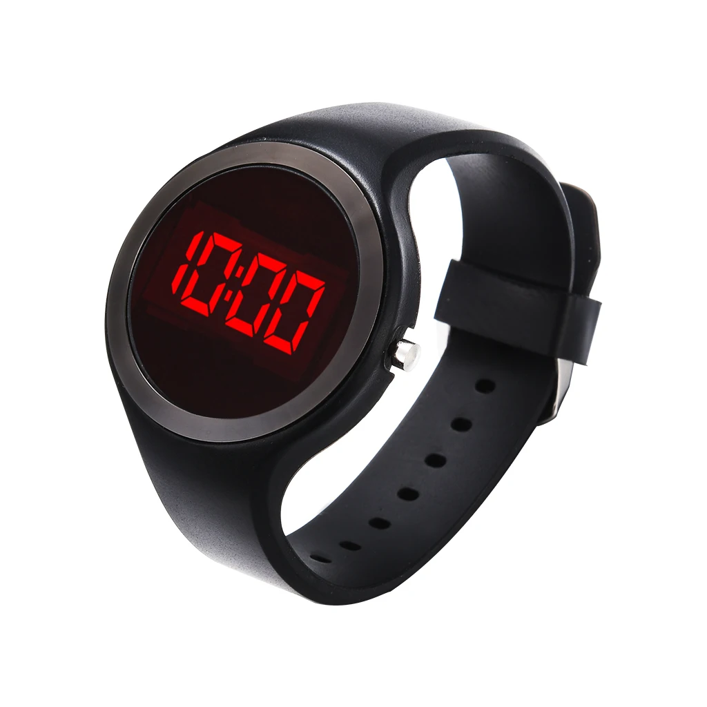 

New Smart Digital Fation Sport Watch Rubber Strap Round Dial Women Men Casual Led Electronic Wristwatches Clock Relogio Digital