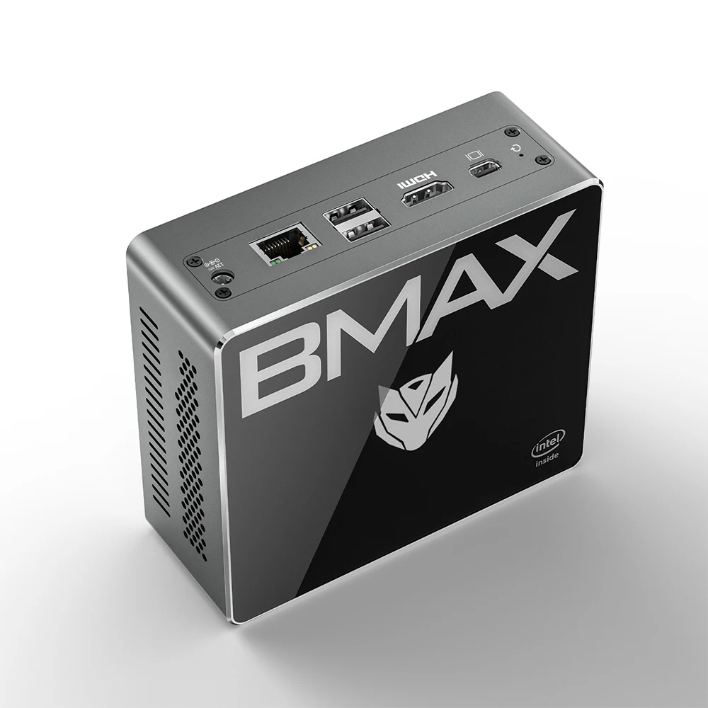 Мини-ПК BMAX B3 Windows 10 Pro Intel i3-5005U 8 ГБ ОЗУ 128 ГБ/256 ГБ/512 Гб SSD двойной Wi-Fi 1000M LAN 4K