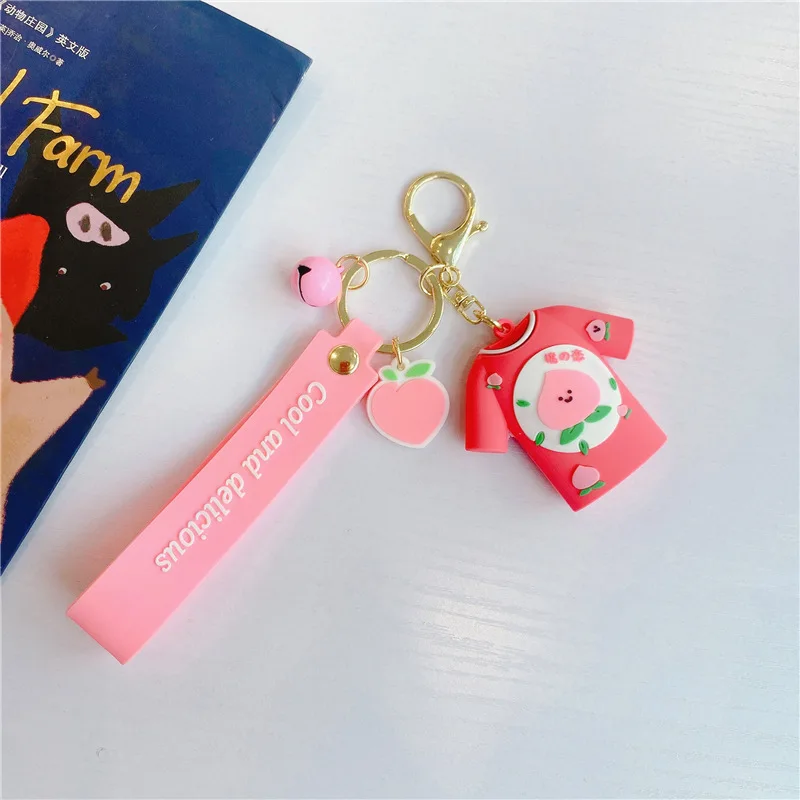 Милый Стразы маленький ангел автомобиль брелок из искусственного меха для