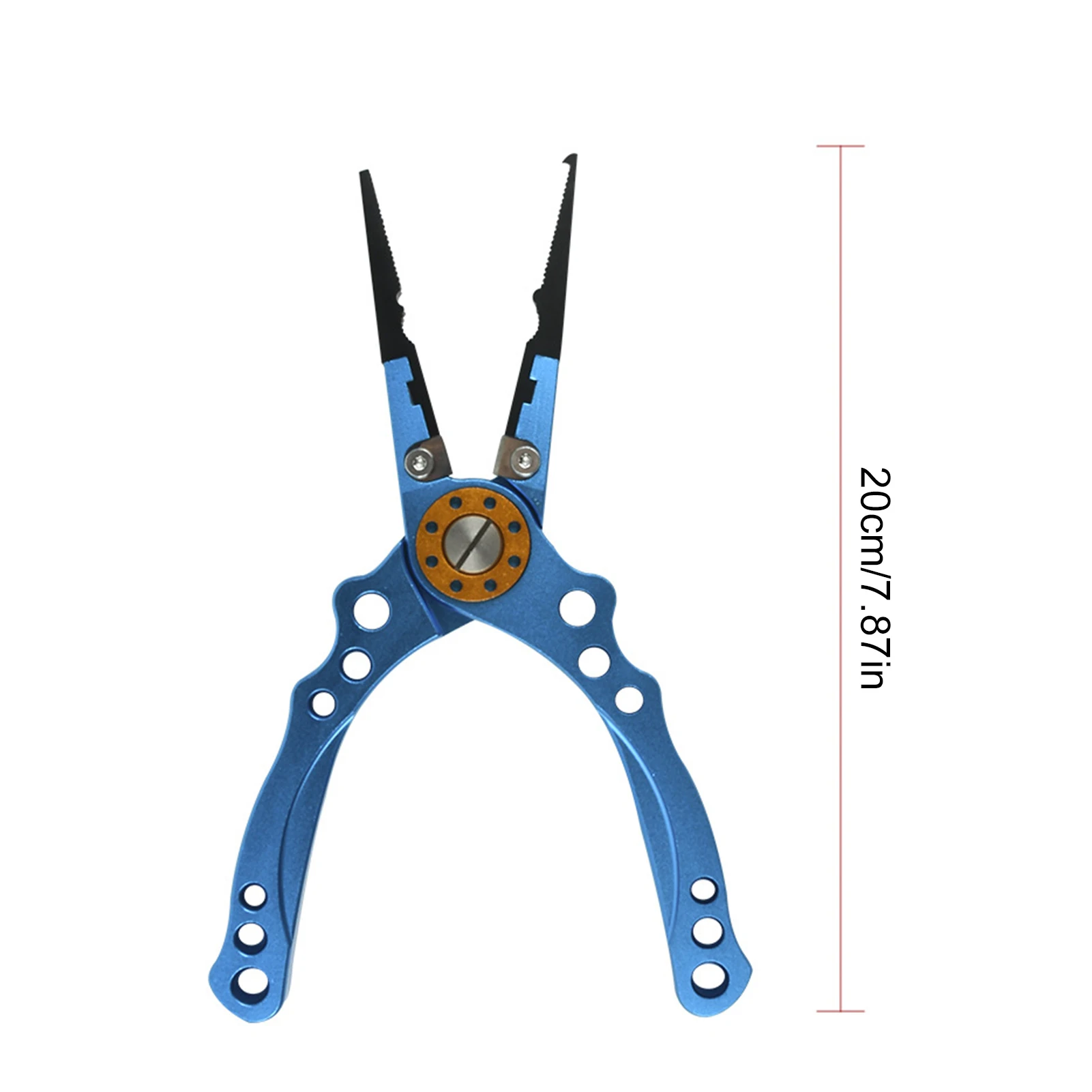 

Fishing Plier Scissor Braid Line Lure Cutter Hook Remover Fishing Tackle Tool Cutting Fish Use Tongs 20CM Multifunction Scissors