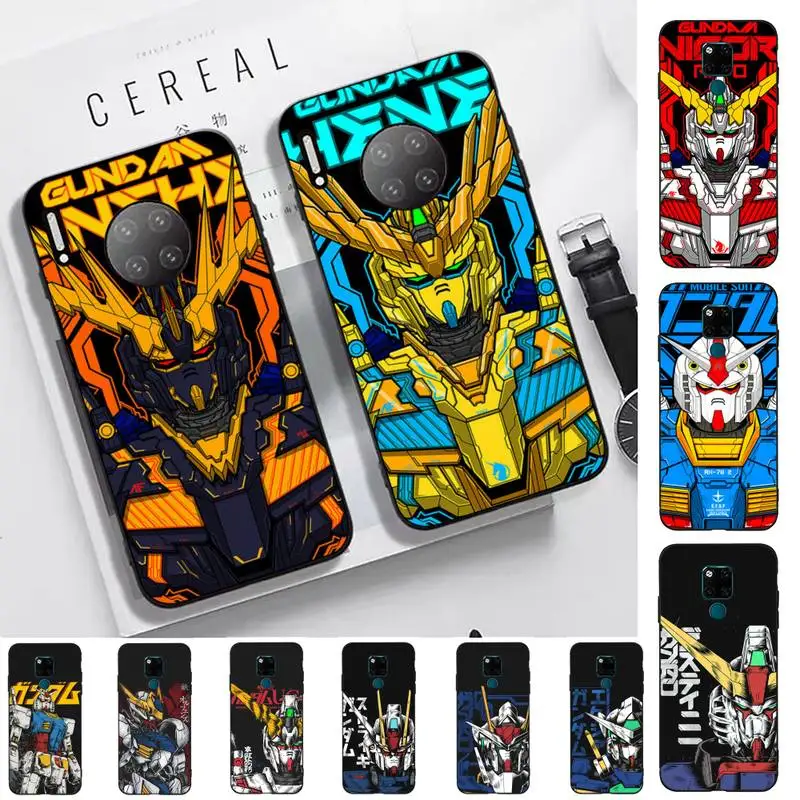 Телефонный чехол GUNDAM для Huawei Mate 20 10 9 40 30 lite pro X Nova 2 3i 7se | Мобильные телефоны и