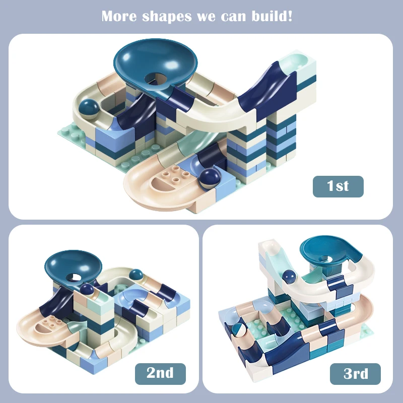 Новые 80 шт . мраморные гоночные строительные блоки совместимые с основными