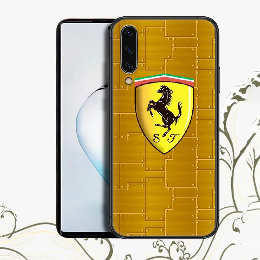 

Supercar Car Run Ferrari Samsung Galaxy A 3 5 7 8 10 20 20E 21S 30 30S 21 40 50 51 70 71 80 For Phone Case black Back 3D Shell