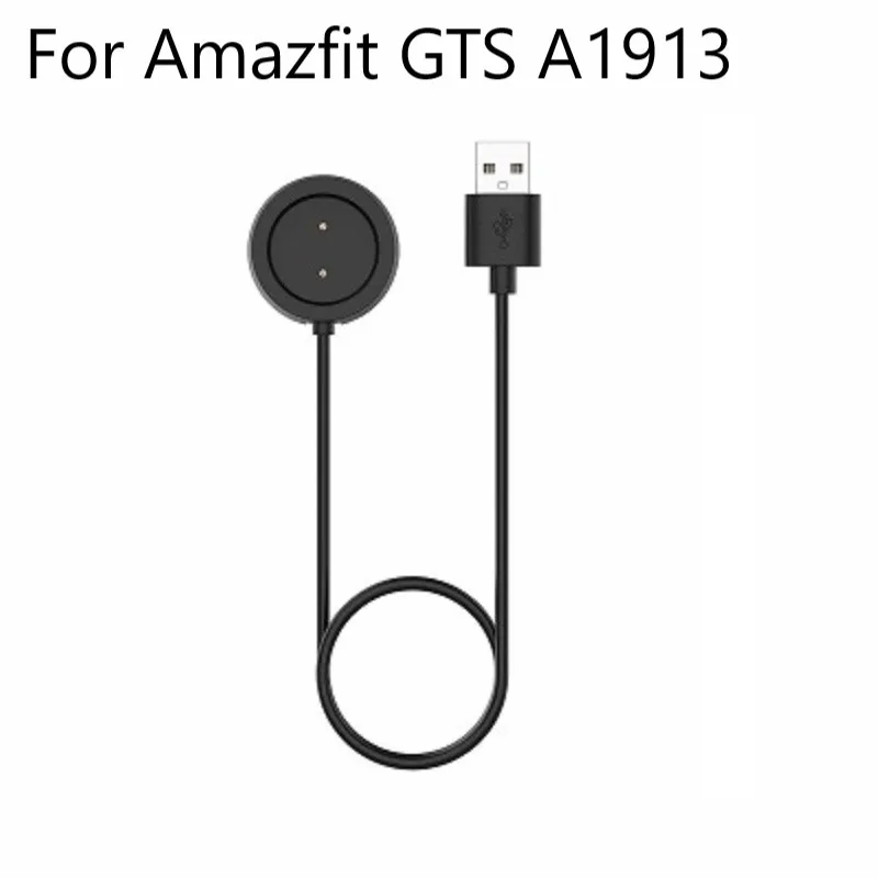 ForAmazfit GTS A1913 Зарядное устройство USB док-станция для Xiaomi AMAZFIT Pace/Bip A1608/A1607/A1702/A1712/A1807/A1913/stratos 2/GTR 42 мм 47 мм зарядное устройство для часов - Цвет: ForAmazfit GTS A1913