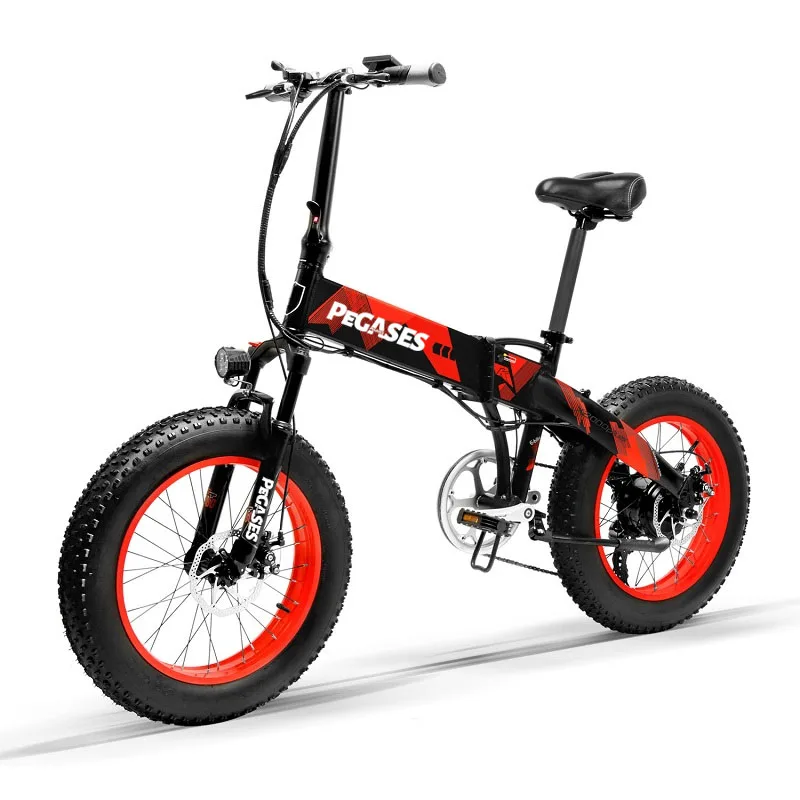 Preise Elektrische Fahrrad PEGASES A3 48V 1000W 14,5 AH Samsung Lithium-Batterie Speichen Rad Fett Reifen Ebike 7 Geschwindigkeiten Faltbare