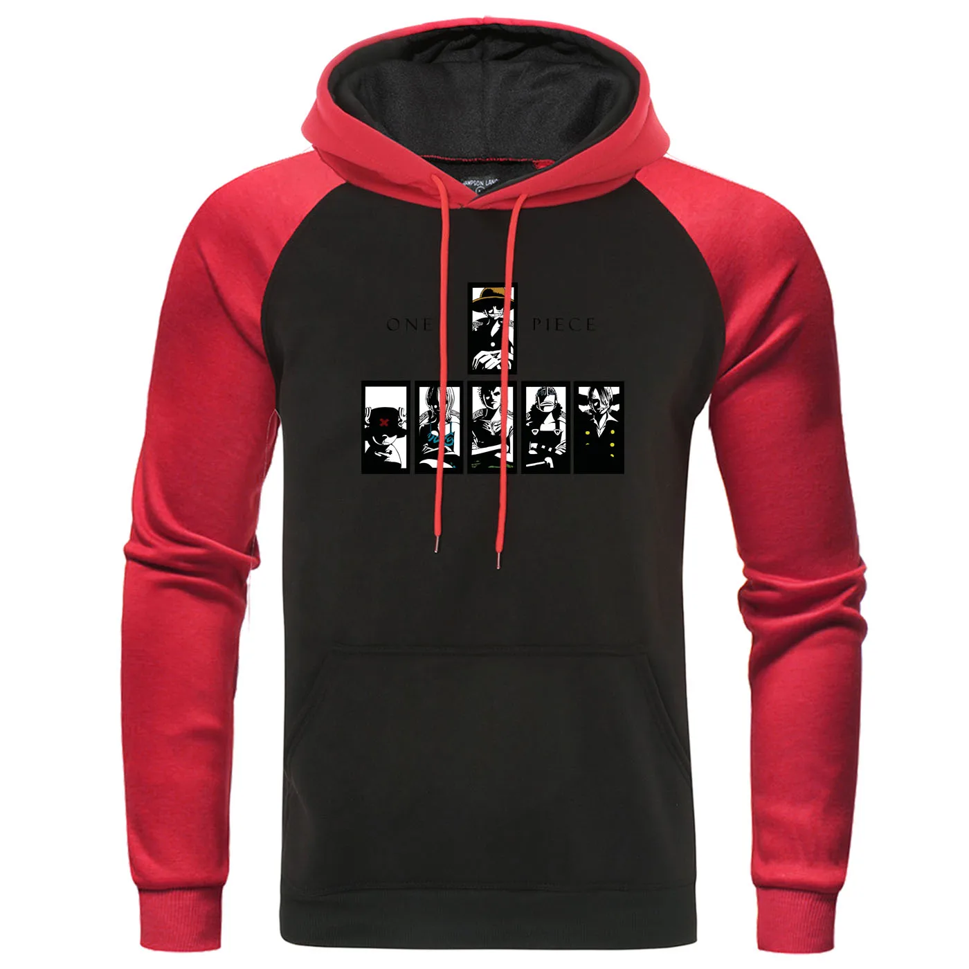 Мужская толстовка с капюшоном реглан японское аниме соломенная шляпа пираты 2020