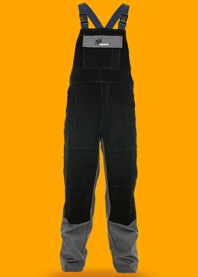 Goede Koe Split Lederen Chaps Lasser Broek Fr Katoen Schort Fire Proof Kleding Nfpa Arc Knight Vlamvertragende Lassen Broek