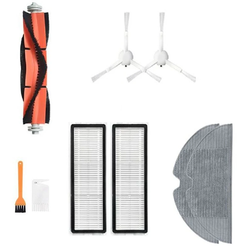 

Main Side Brush HEPA Filter Mop Cloth Cleaning Tools for Xiaomi Mijia 1C Robot Vacuum Cleaner Parts Accessories