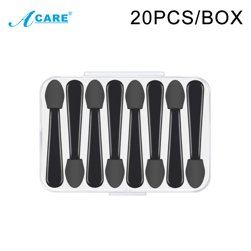 Аппликатор для теней 20 шт. спонж двусторонний принадлежности макияжа