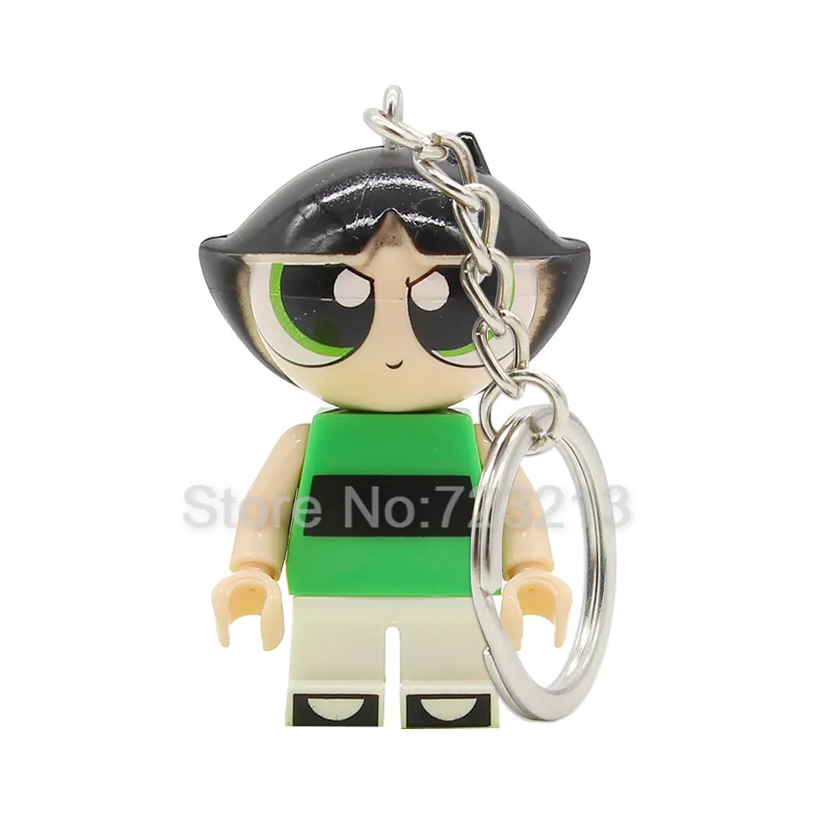 Buttercup Один мультфильм Кот История игрушек фильм волшебник OZ Брелок фигурка Барт Базз Лайтер строительные блоки модели игрушки - Цвет: Buttercup