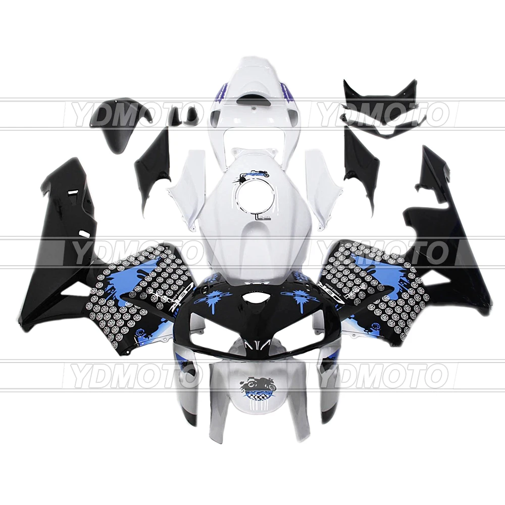 Новинка Премиум Обтекатели из АБС пластика комплект обтекателей под давлением черный и белый цвета для Honda