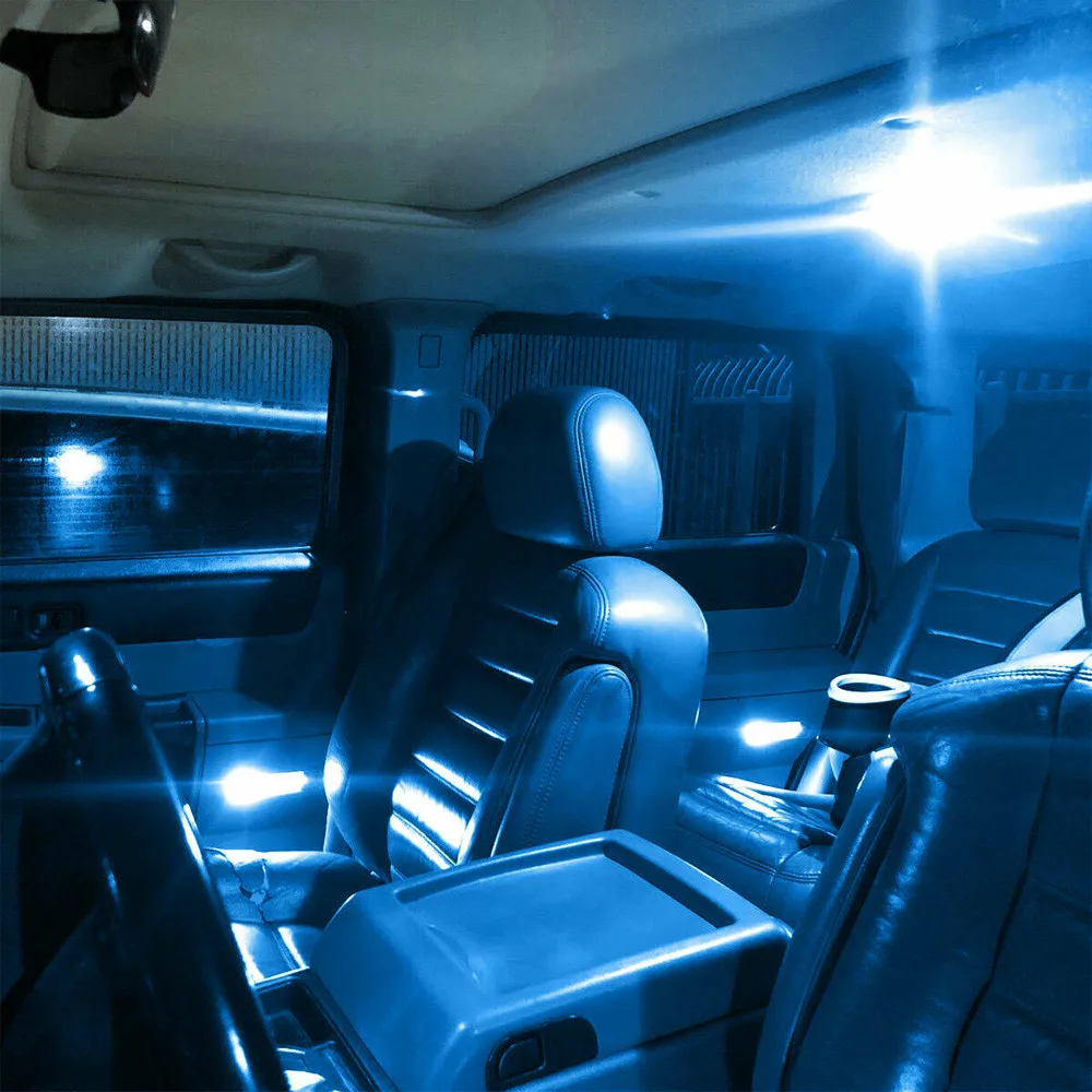 

T10 Dash Light Bulb 10X Panel 12V 192 168 W5W Dash 8000K Decoration Ice Blue Instrument