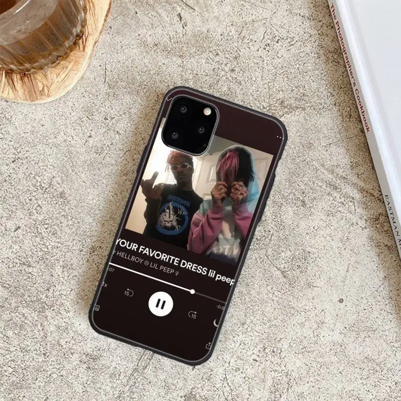 

Lil Peep Hellboy Love Album Cover Phone Cases For Iphone 6 6s 7 8 Plus XR X XS XSmax 11 12 Pro Mini Max