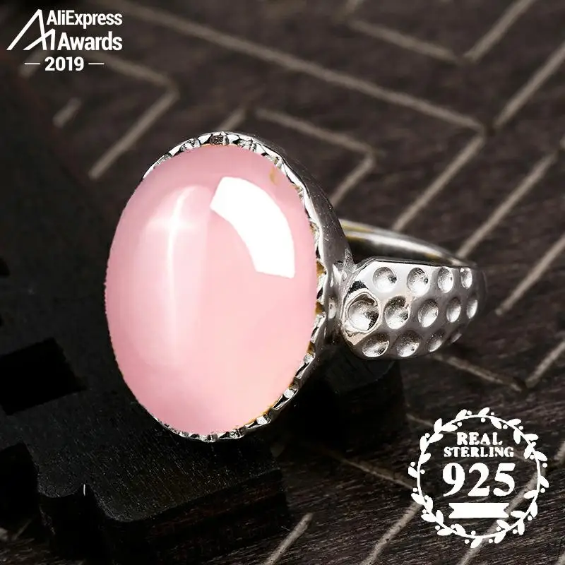 12*16 мм 6 18 продажа S925 стерлингового серебра Африка Роза кварцевые кольца