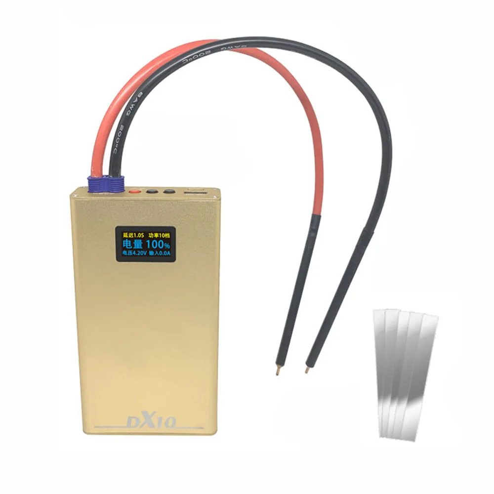 

Portable Mini DIY 18650 Battery Spot-welding Machine 20 Gears of Power Adjustment and 20 Gears of Delay with Charge-pal Function