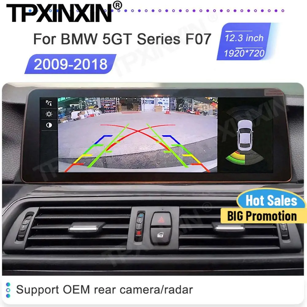 

128G Car Radio Receiver Android 10 For BMW 5GT Series F07 2009 2010 2011 2012 2013 2014 2015 2016 2017 2018 Recorder Head Unit