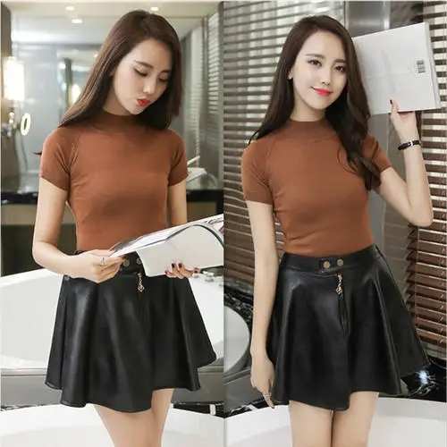 

Fashion black Logo Printing T Shirts Women's Short Sleeve Fashion 100% cotton Female T-Shirts