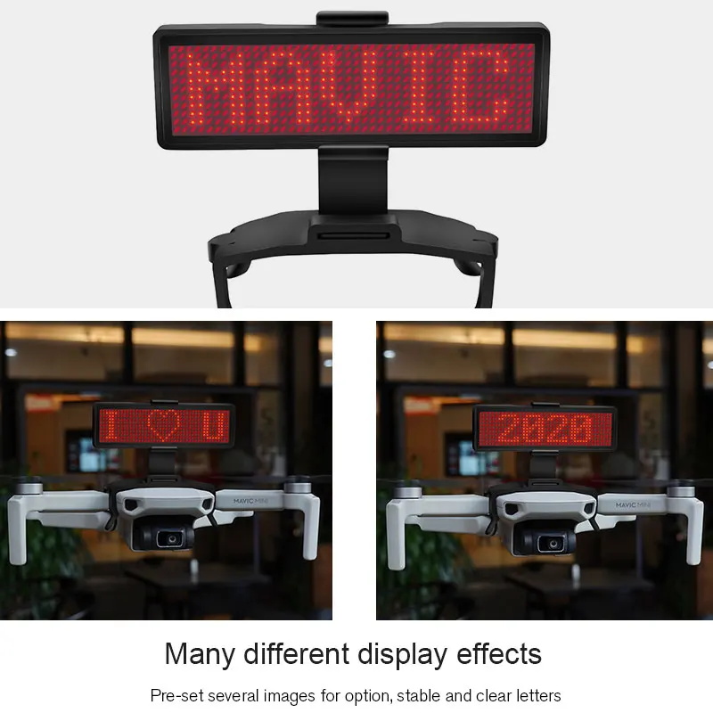 Для Mavic Мини светодиодный дисплей экран комплект с Bluetooth редактирование текста